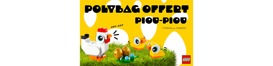 Polybag LEGO® Creator 30643 La poule et les poussins de Pâques